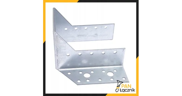 Wieszak Belki WB80-120 Wspornik Łącznik Ciesielski 120x80x2,0 Ocynk 1szt