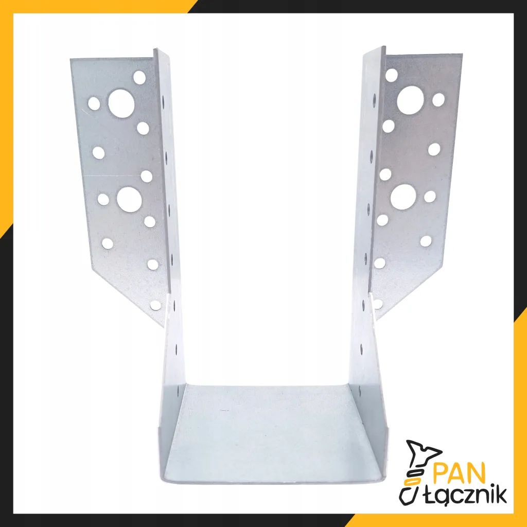 Wieszak Belki WB80-150 Wspornik Łącznik Ciesielski 150x80x2,0 Ocynk 1szt