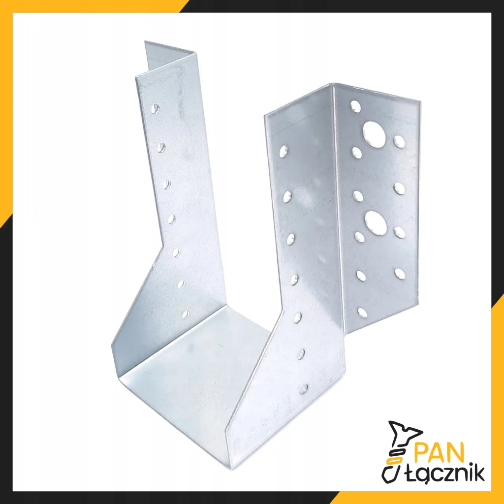 Wieszak Belki WB80-150 Wspornik Łącznik Ciesielski 150x80x2,0 Ocynk 1szt