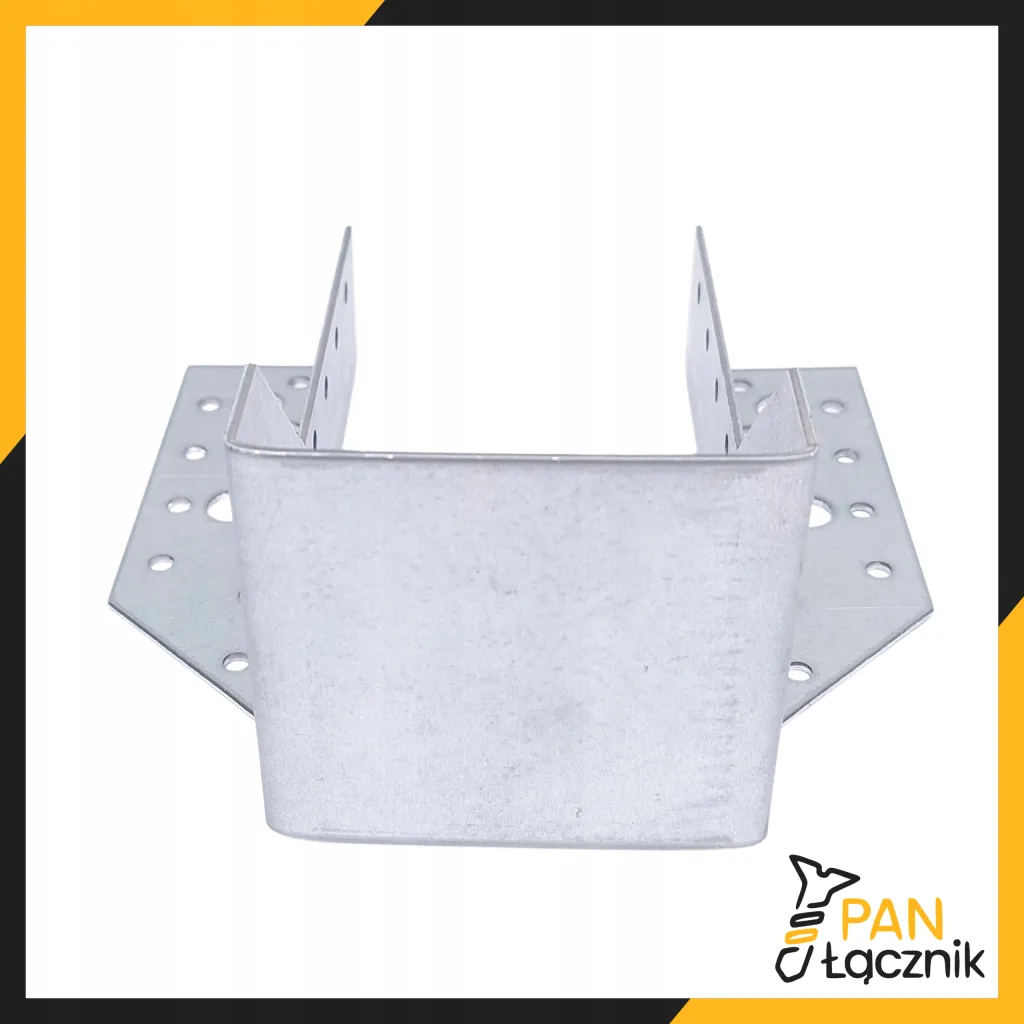 Wieszak Belki WB80-150 Wspornik Łącznik Ciesielski 150x80x2,0 Ocynk 1szt