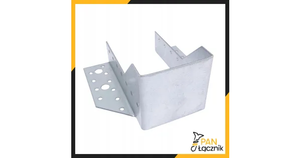 Wieszak Belki WB80-150 Wspornik Łącznik Ciesielski 150x80x2,0 Ocynk 1szt