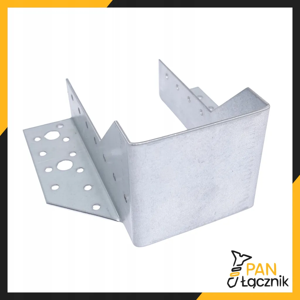 Wieszak Belki WB80-150 Wspornik Łącznik Ciesielski 150x80x2,0 Ocynk 1szt