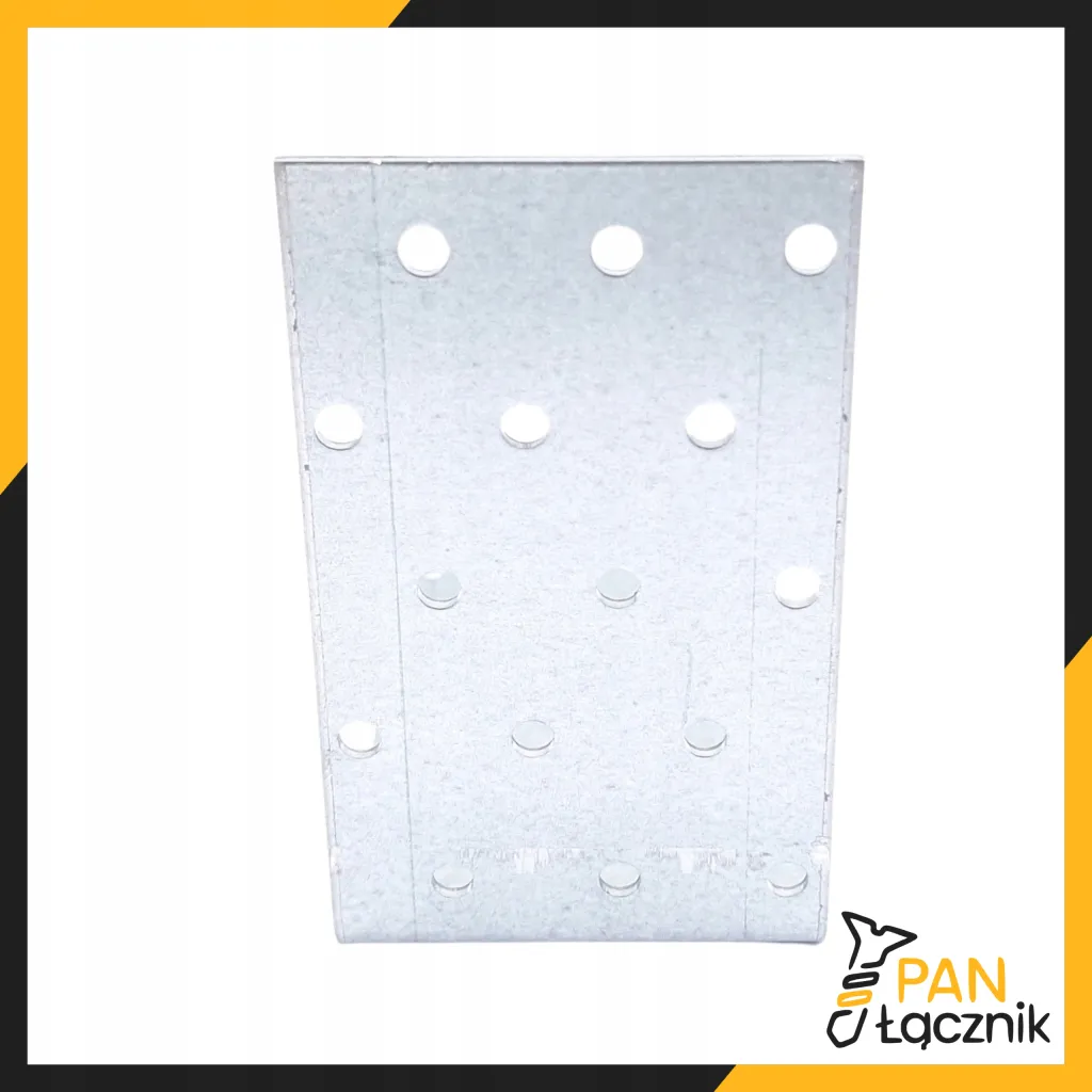Kątownik Ciesielski Łącznik KM15 Montażowy 100x100x60x2 Stalowy Ocynk 10szt