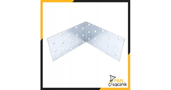 Kątownik Ciesielski Łącznik KM15 Montażowy 100x100x60x2 Stalowy Ocynk 10szt