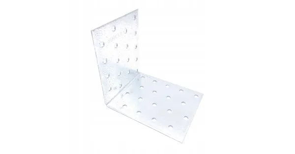 Kątownik Ciesielski Łącznik KM16 Montażowy 100x100x80x2 Stalowy Ocynk 10szt