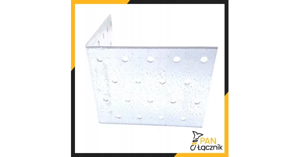 Kątownik Ciesielski Łącznik KM16 Montażowy 100x100x80x2 Stalowy Ocynk 10szt