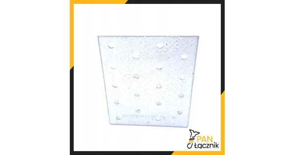 Kątownik Ciesielski Łącznik KM16 Montażowy 100x100x80x2 Stalowy Ocynk 10szt