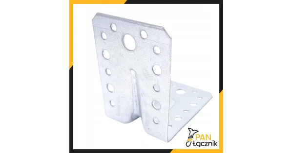 Kątownik Ciesielski Łącznik KPL1 Montażowy 90x90x65x2 Stalowy Ocynk 10szt