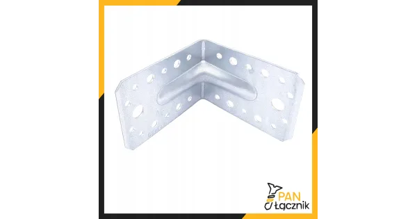 Kątownik Ciesielski Łącznik KPL1 Montażowy 90x90x65x2 Stalowy Ocynk 10szt