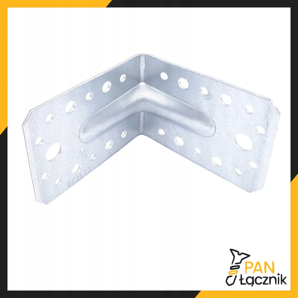 Kątownik Ciesielski Łącznik KPL1 Montażowy 90x90x65x2 Stalowy Ocynk 10szt