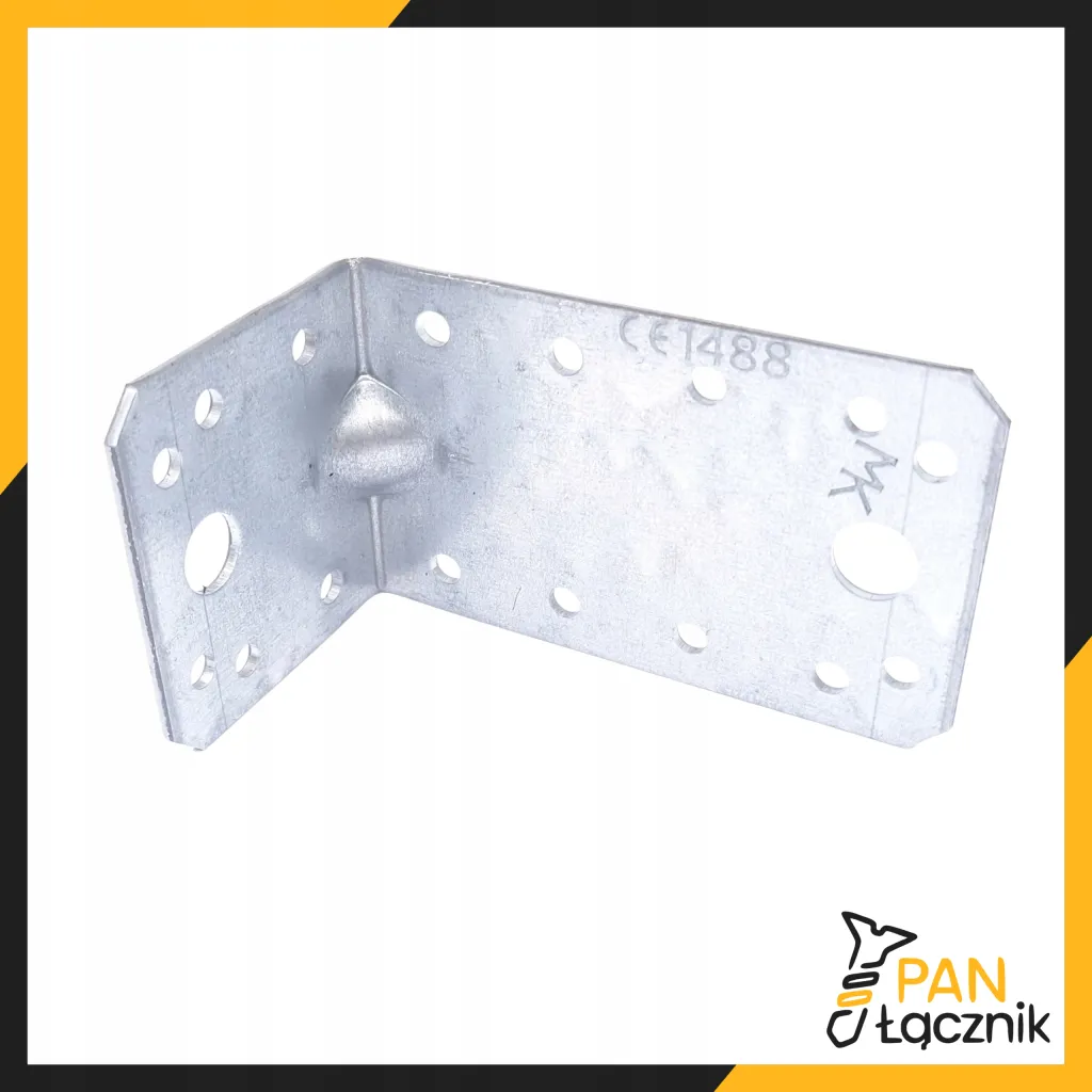 Kątownik Ciesielski Łącznik KPL3 Montażowy 50x90x55x2 Stalowy Ocynk 10szt