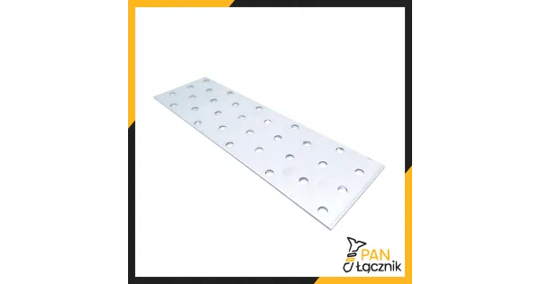 Płaskownik Płytka Perforowana PP10 Łącznik Ciesielski 200x60x2 Ocynk 10szt
