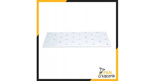 Płaskownik Płytka Perforowana PP10 Łącznik Ciesielski 200x60x2 Ocynk 10szt