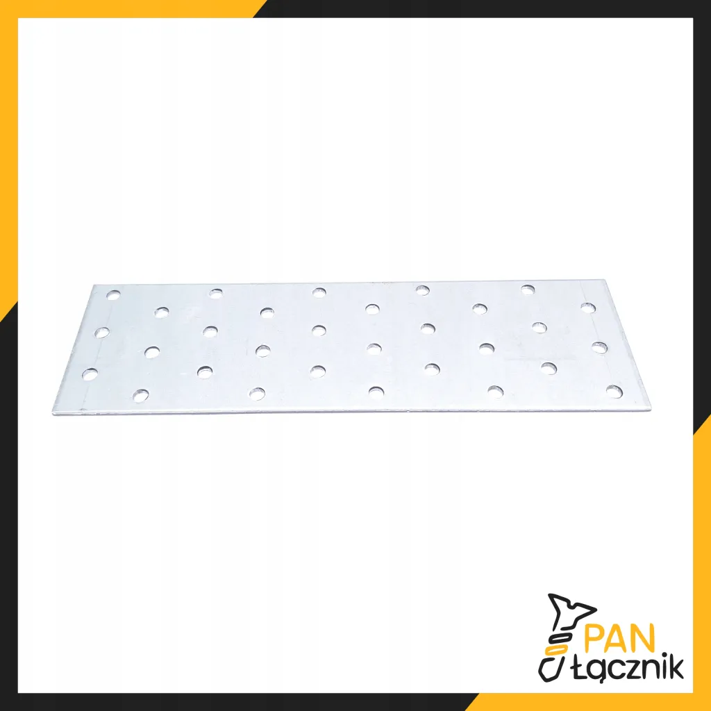 Płaskownik Płytka Perforowana PP10 Łącznik Ciesielski 200x60x2 Ocynk 10szt