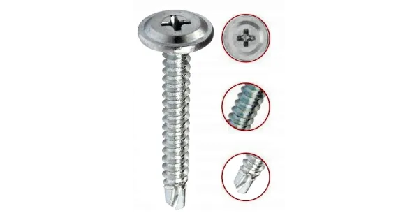 WKRĘTY PODKŁADKOWE OCYNKOWANE WSPC 4,2x55 mm 300szt
