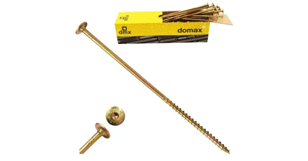 WKRĘTY CIESIELSKIE DO DREWNA TALERZOWE 8x220 TORX