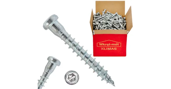 WKRĘTY DO ŁĄCZNIKÓW CIESIELSKICH 5x40mm TORX 250st