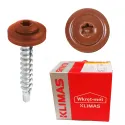 WKRĘTY FARMERSKIE 4,8x35 RAL 8004 TORX FARMERY KLIMAS