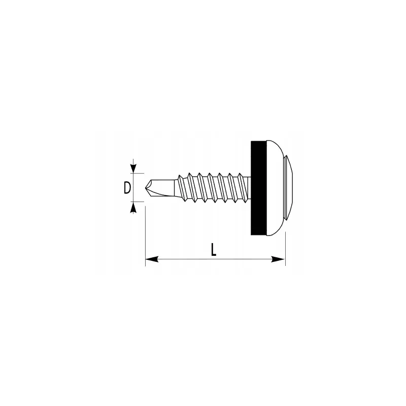 WKRĘTY FARMERSKIE ETANCO TORX 7016 4,8X20 ZSZYWKA