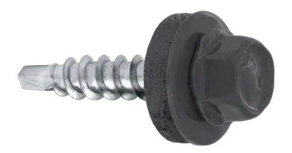 WKRĘTY FARMERSKIE 4,8x25mm RAL 7024 FARMERY 250szt KLIMAS