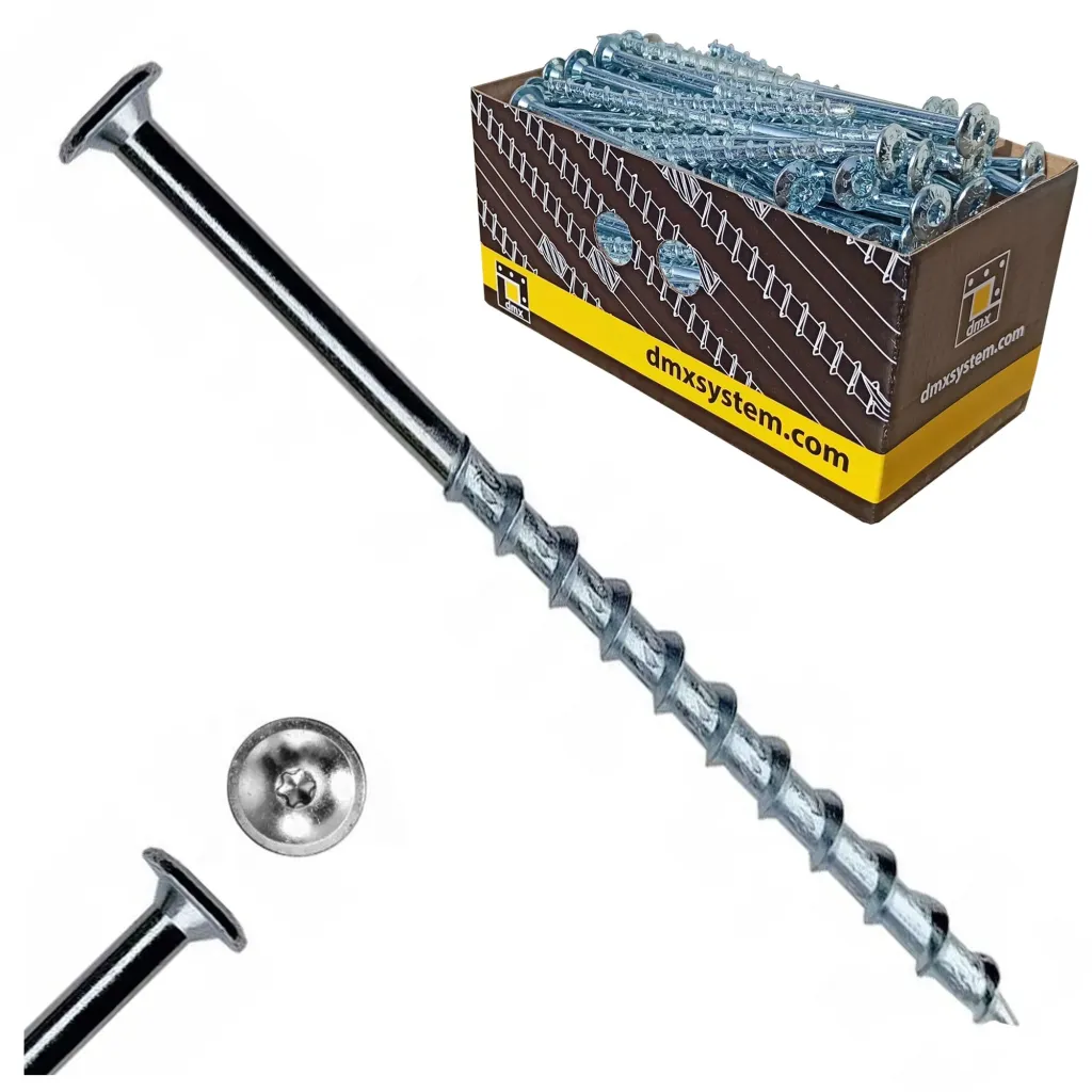 WKRĘTY DO GAZOBETONU 8x120 TORX ŁEB TALERZOWY 50szt