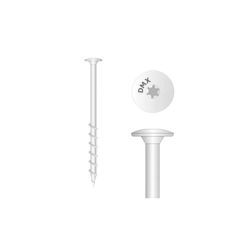 WKRĘTY DO GAZOBETONU 8x140 TORX ŁEB TALERZOWY 50szt