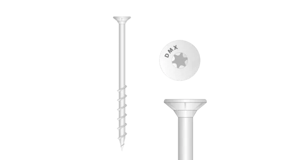 WKRĘTY DO GAZOBETONU 8x120 TORX ŁEB STOŻKOWY 50szt