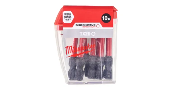 BIT KOŃCÓWKA UDAROWA MILWAUKEE TX20 x 50mm TORX 1szt   tictac