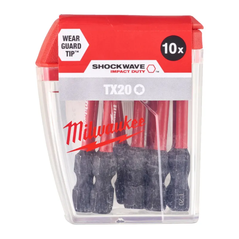 BIT KOŃCÓWKA UDAROWA MILWAUKEE TX20 x 50mm TORX 1szt   tictac