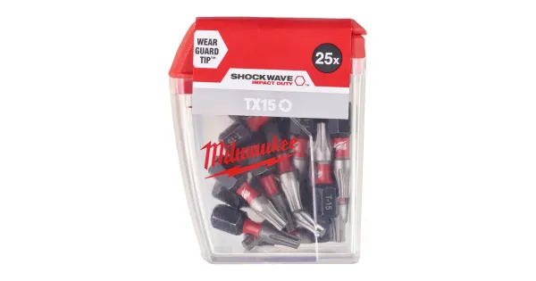 BIT KOŃCÓWKA UDAROWA MILWAUKEE SHOCKWAVE TX15 TORX