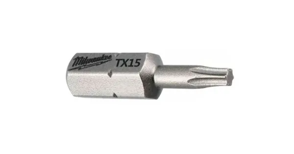 BIT KOŃCÓWKA DO WKRĘTARKI TX15 25szt TORX MILWAUKEE