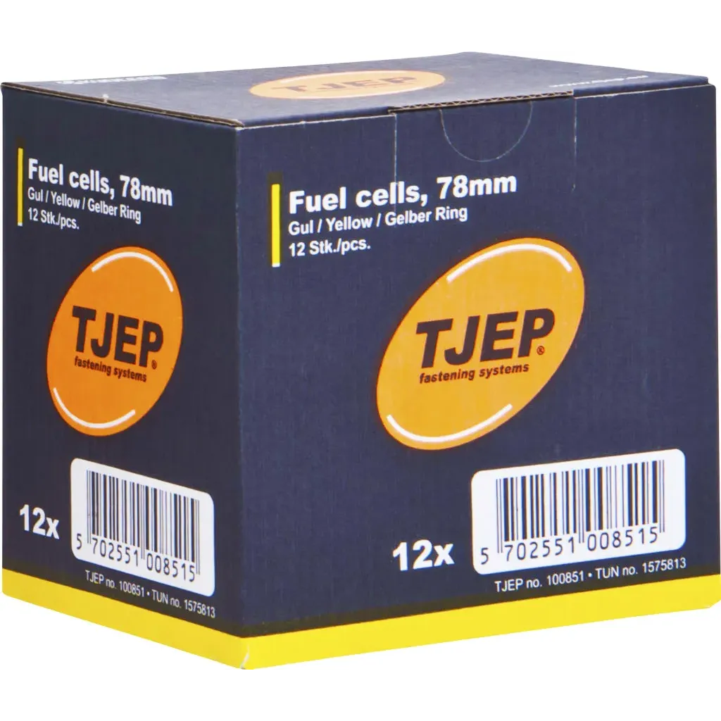 GAZ DO SZTYFCIAREK GWOŹDZIAREK TJEP YELLOW 30ML 12SZT
