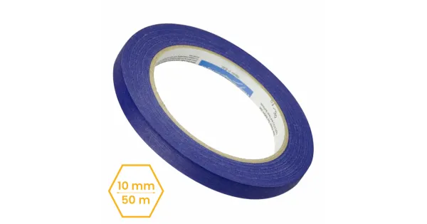 TAŚMA MALARSKA NIEBIESKA 10mm x 50m BLUE DOLPHIN