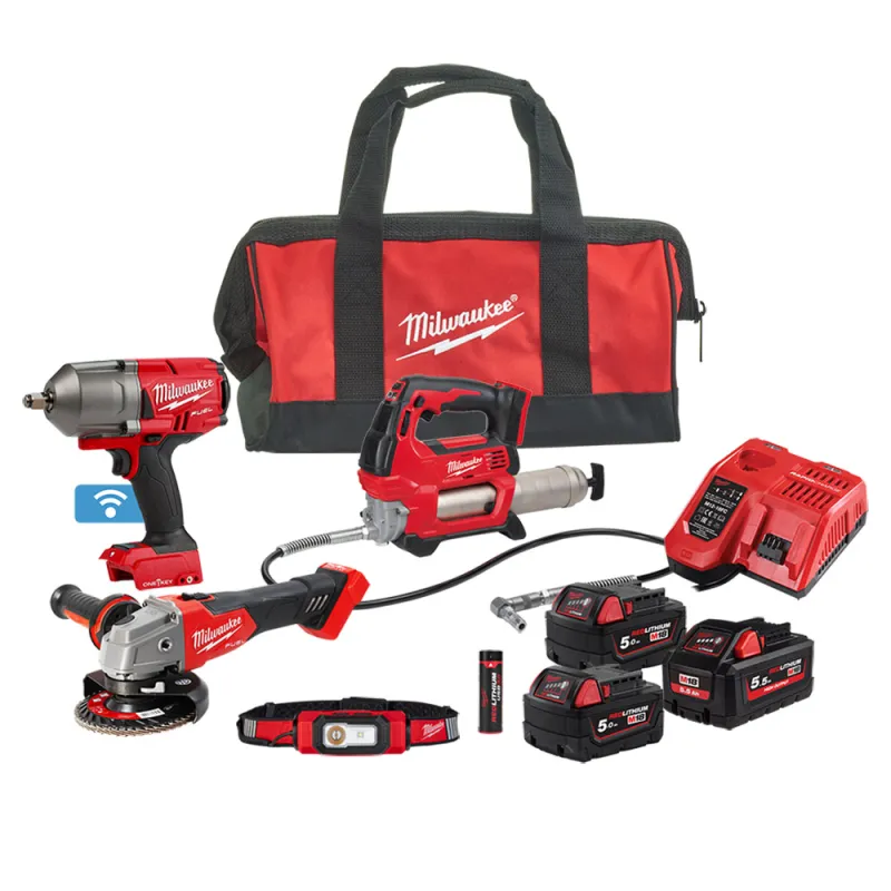 ZESTAW NARZĘDZI MILWAUKEE M18FPP5N-554B