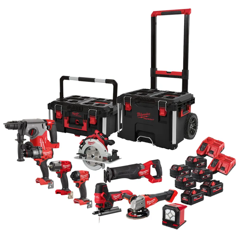 ZESTAW MILWAUKEE M18FPP9A-555T