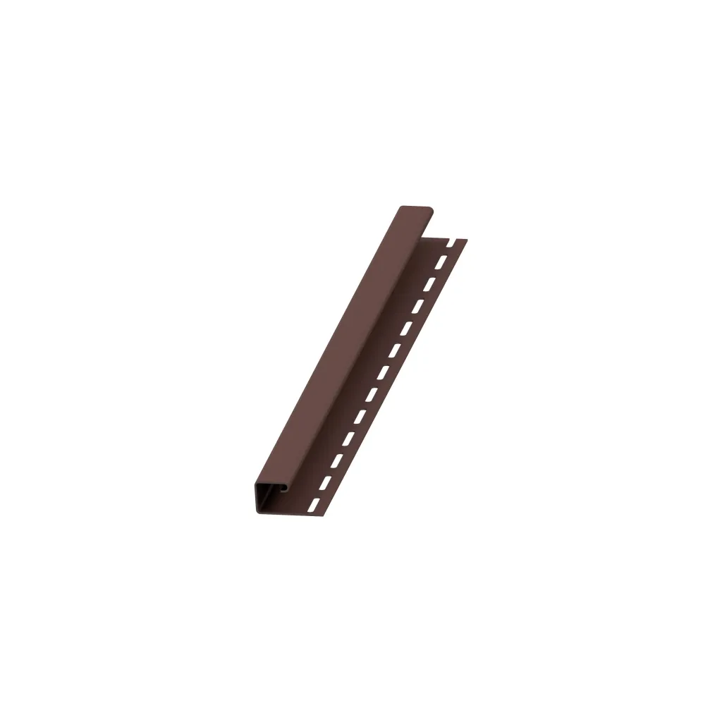 Listwa typu J 3m. 8017 brązowy BM
