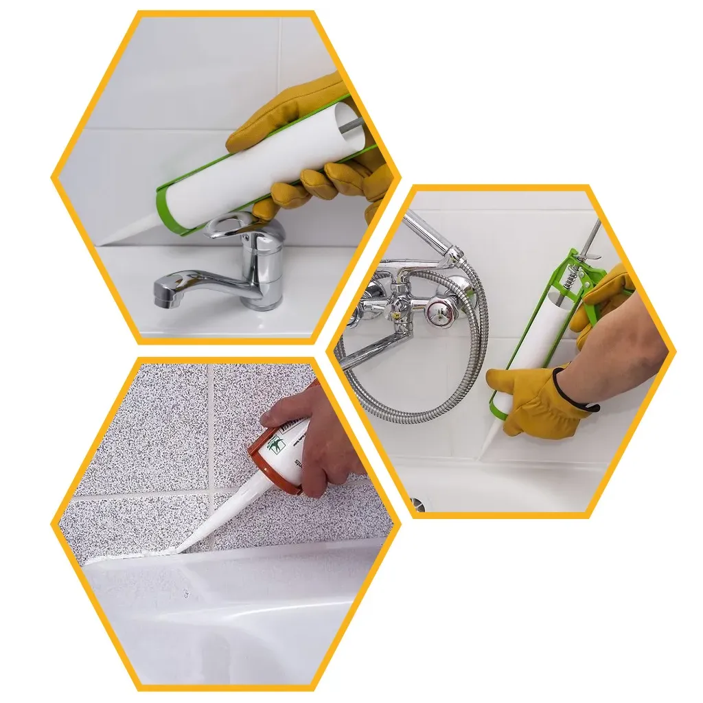 Silikon Przezroczysty Uniwersalny Bezbarwny Uszczelniacz Soudal 280 ml