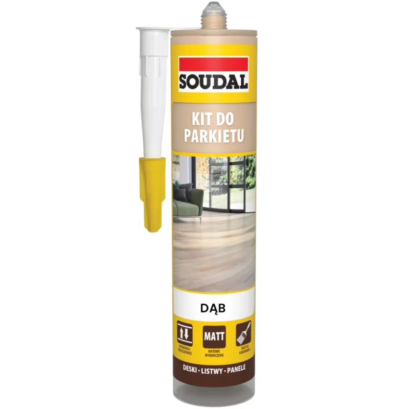 KIT DO PARKIETU USZCZELNIACZ DĄB SOUDAL 280 ml