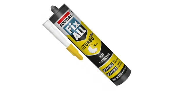 FIX ALL TURBO KLEJ USZCZELNIACZ HYBRYDOWY BIAŁY SOUDAL 290 ml