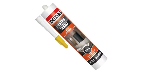 KLEJ DO LUSTER 47A WODOODPORNY SOUDAL 280 ml