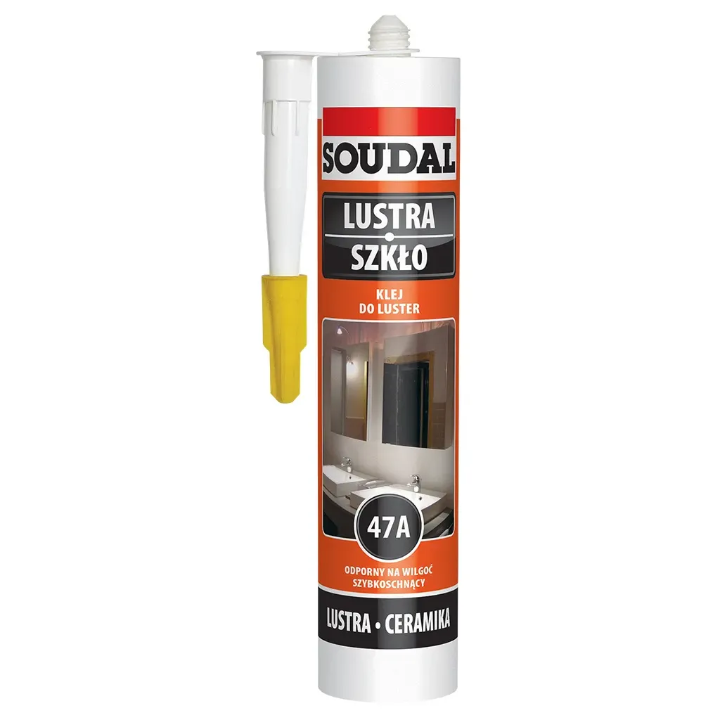 KLEJ MONTAŻOWY 48A LISTWY PŁYTY SOUDAL 280 ml