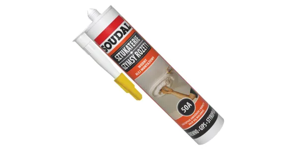 WODNY KLEJ MONTAŻOWY 50A SOUDAL 280 ml