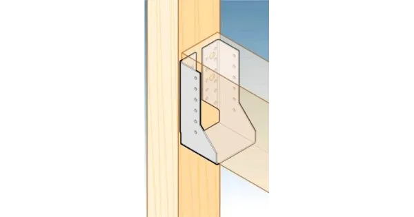 WBZ22 WIESZAK BELKI ZAGIĘTY ŁĄCZNIK 70x155x70