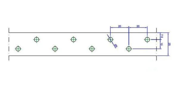 TM1 TAŚMA MONTAŻOWA CIESIELSKA 25x1,5mm ROLKA 25m