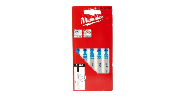 BRZESZCZOT DO METALU 55 x 1,2mm MILWAUKEE 5szt