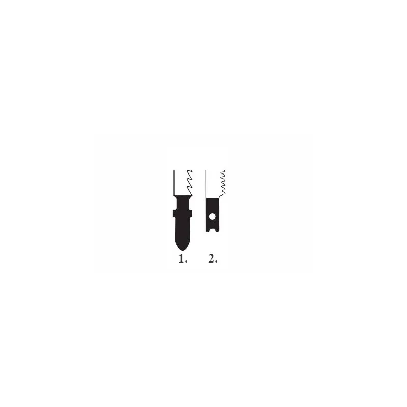 BRZESZCZOT DO DREWNA ZAKRZYWIONY 105/2,5mm MILWAUKEE 5szt T11C