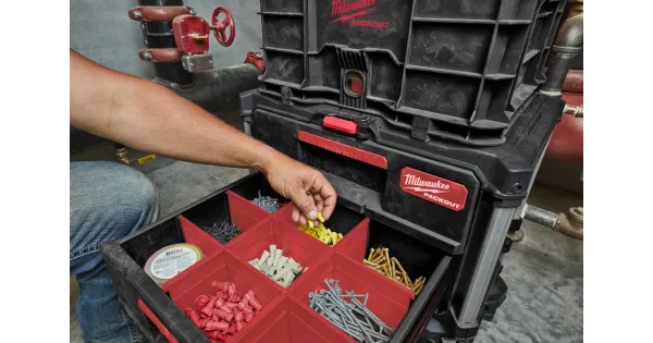 SKRZYNIA NARZĘDZIOWA PACKOUT 3 SZUFLADY MILWAUKEE