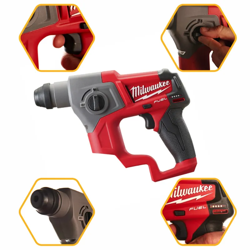 MŁOTOWIERTARKA SDS PLUS M12 CH-0 650W MILWAUKEE