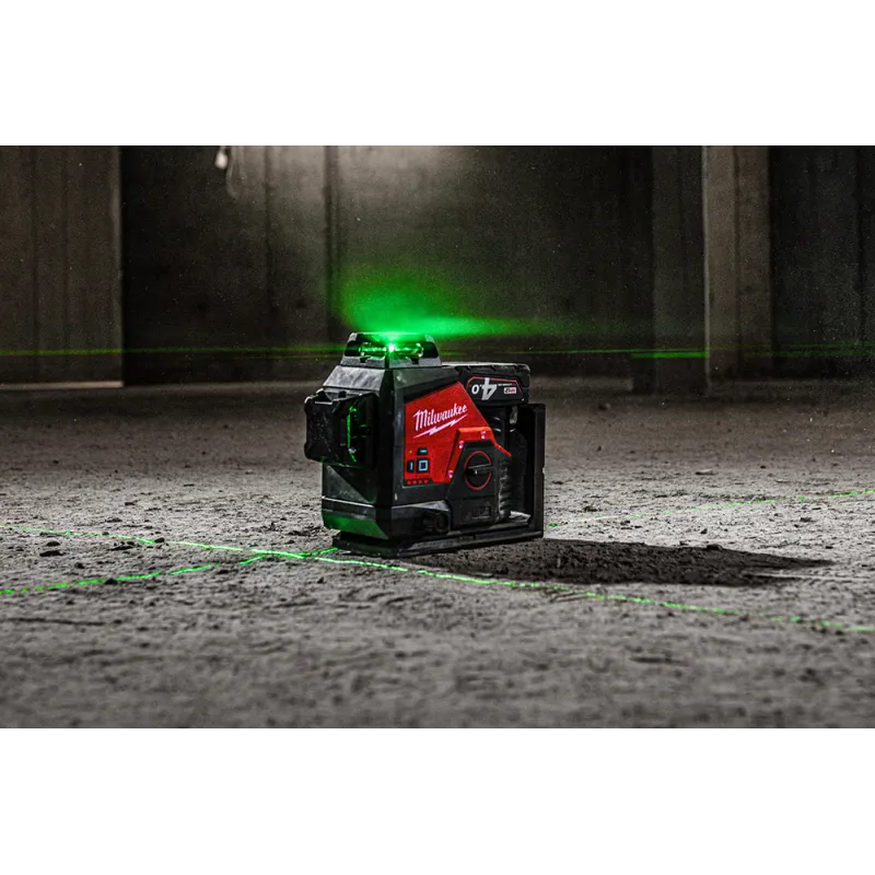 LASER PŁASZCZYZNOWY KRZYŻOWY M12 3PL-0C 360° MILWAUKEE