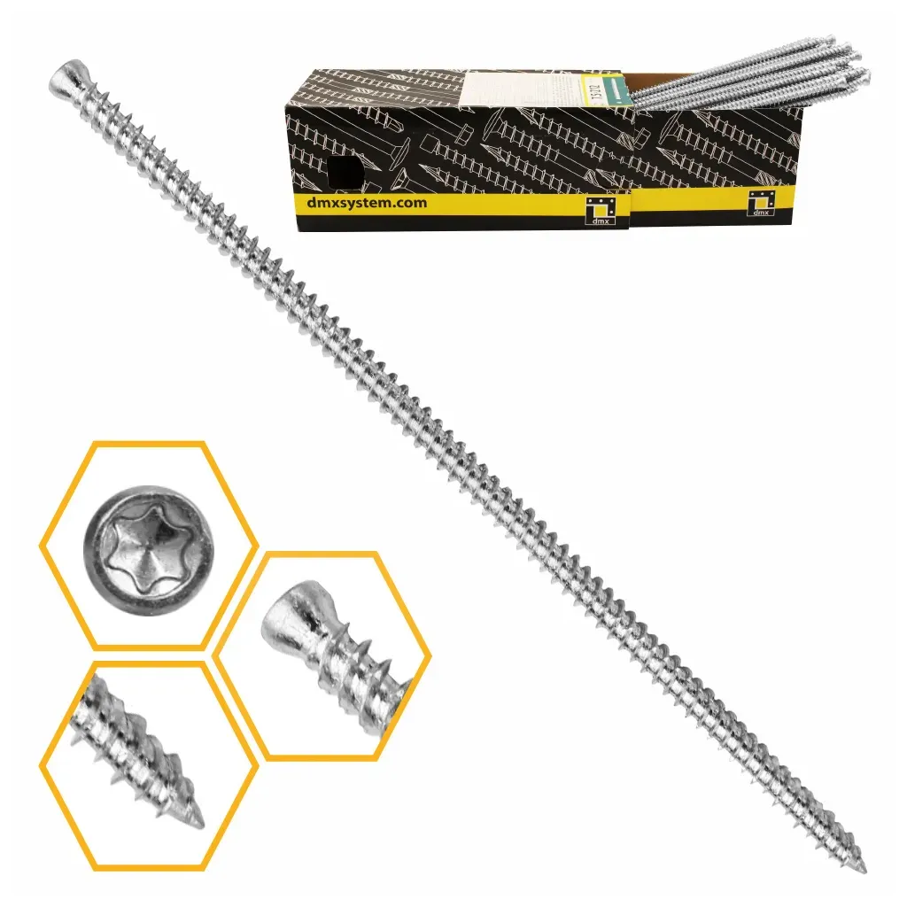 WKRĘTY DO OŚCIEŻNIC WALCOWANE TORX 7,5x182 100szt